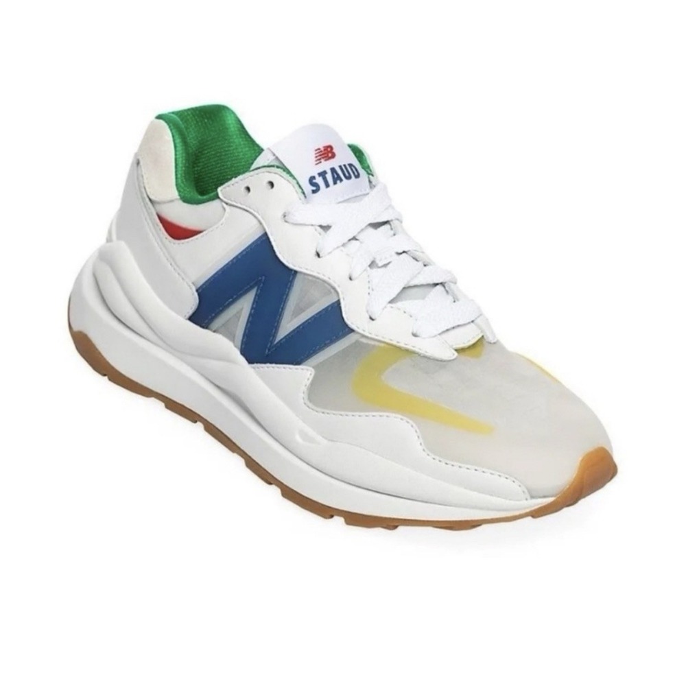 New Balance x STAUD 57/40 - White Blue Quartz - Sneakers Size 14